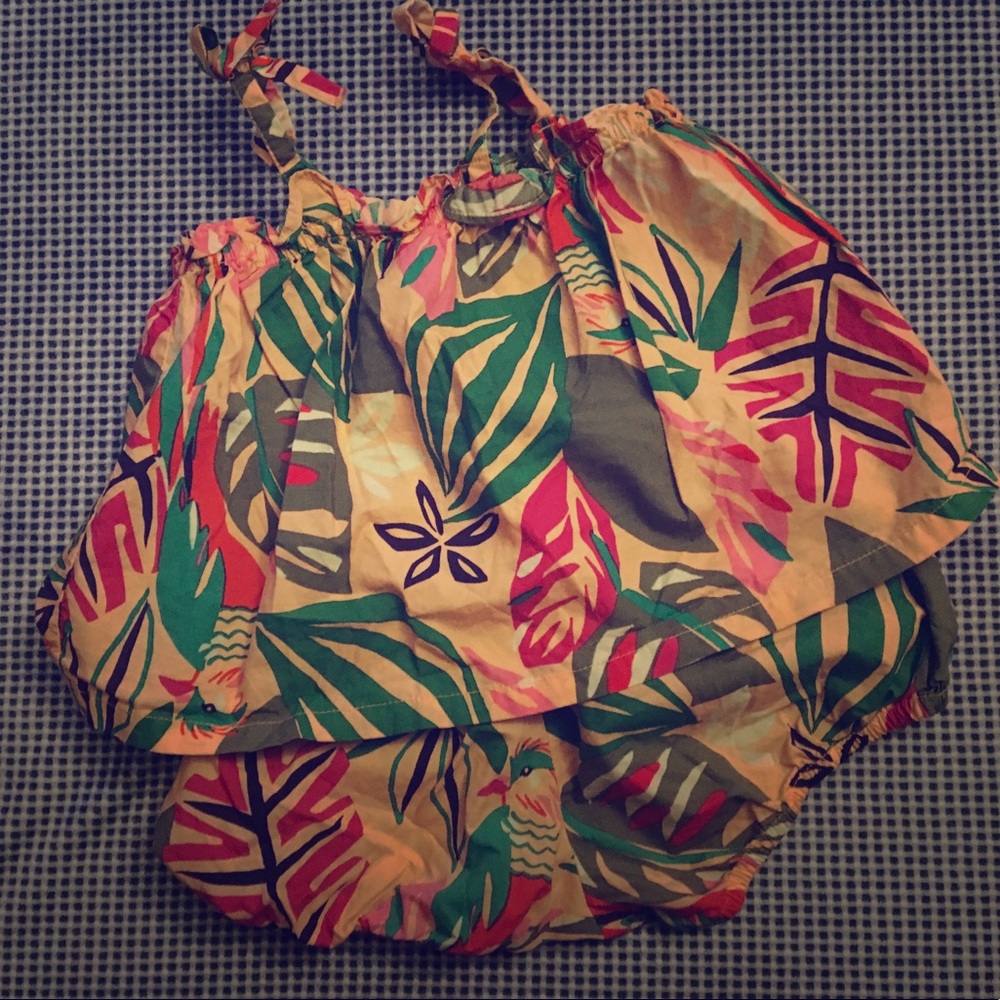 Two piece summer outfit